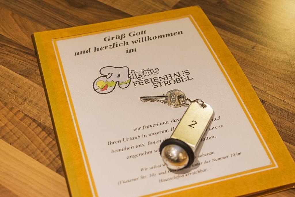 Allgaeu Ferienhaus Strobel Roßhaupten Rum bild