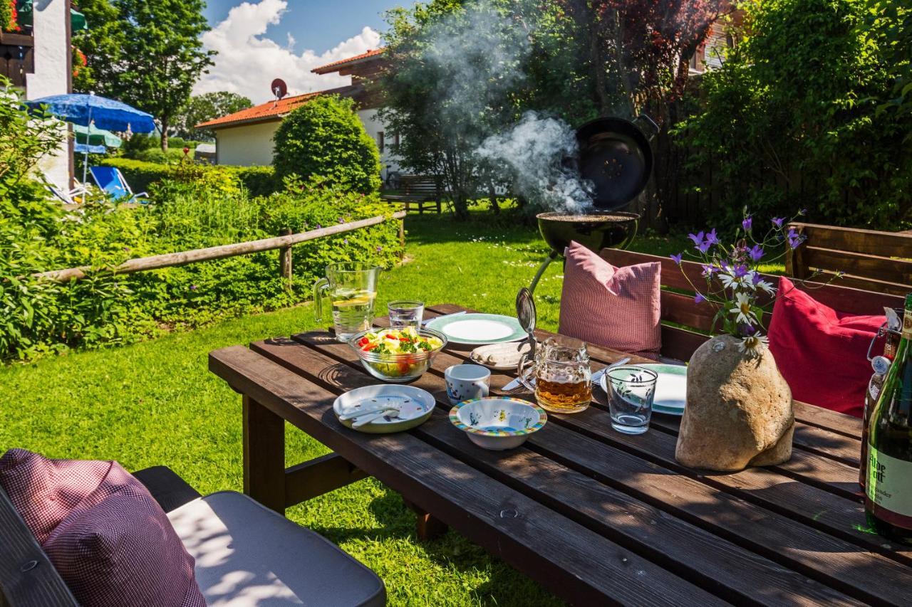 Allgaeu Ferienhaus Strobel Roßhaupten Exteriör bild