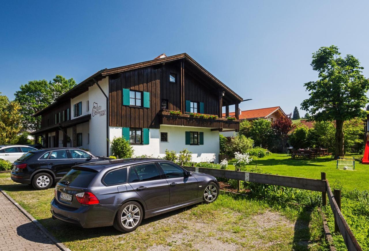 Allgaeu Ferienhaus Strobel Roßhaupten Exteriör bild