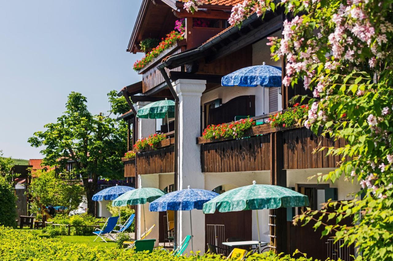 Allgaeu Ferienhaus Strobel Roßhaupten Exteriör bild